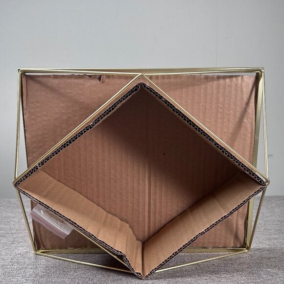 UMBRA Prisma Brass Photo Display 8" x 10" Picture Frame Holder New OPEN BOX - Picture 8 of 10